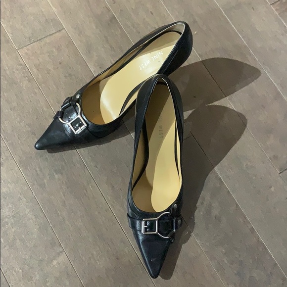 Black Nine West pumps - Picture 2 of 2